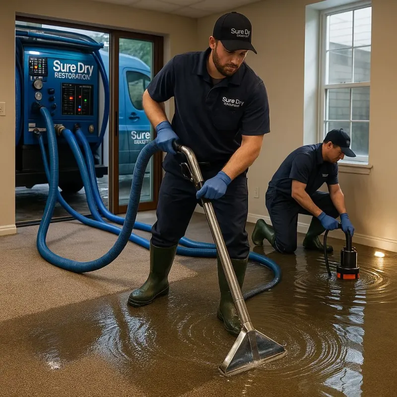 Water Extraction and Removal process in Keuka Park, NY